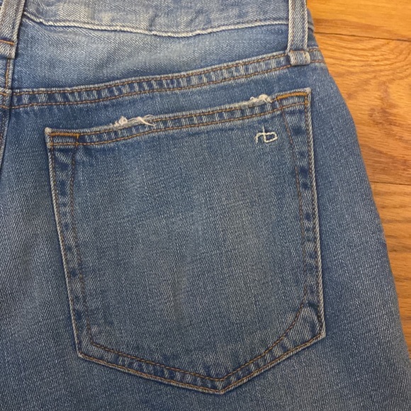 $11 CLEARANCE - Rag & Bone Dre Boyfriend Denim Cutoffs - Picture 7 of 14